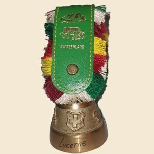 Cowbell from Lucerne Switzerland  Souvenir